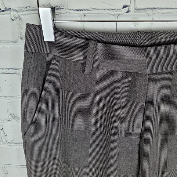 SILVIAN HEACH | tall long slim straight plaid trouser pants - Picture 3 of 9